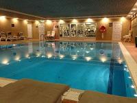 Wellness Pool in the city centre of Budapest in the 5 star luxury hotel Sofitel Chain Bridge Budapest